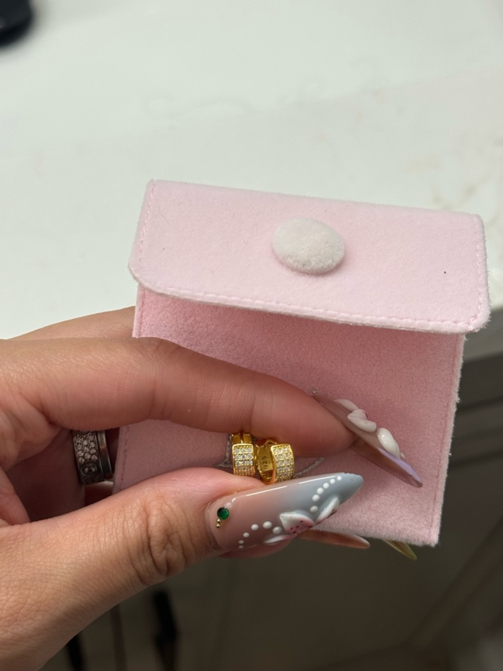 Mini Huggies earrings- s925 sterling silver